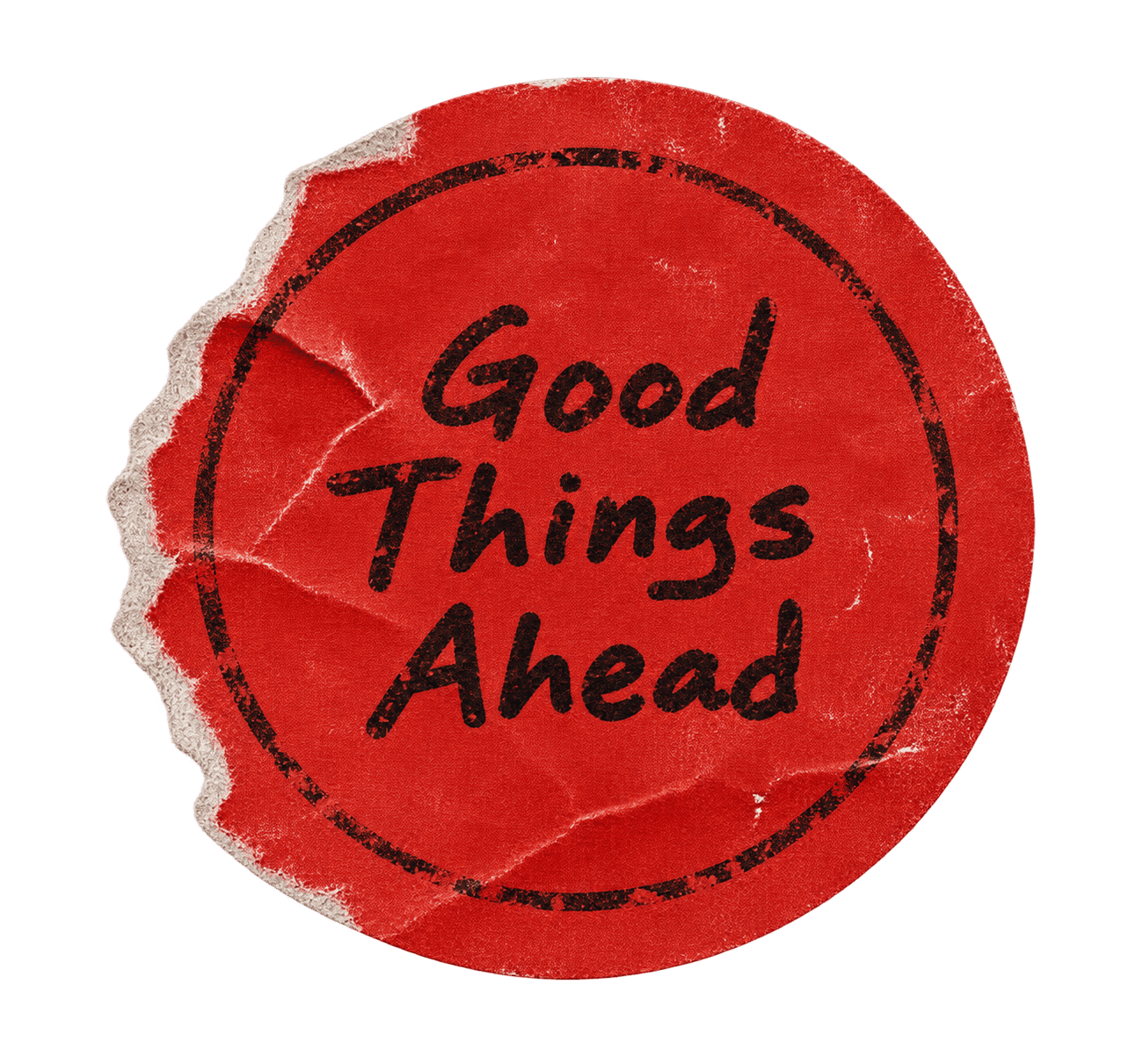 Good Things Ahead sticker